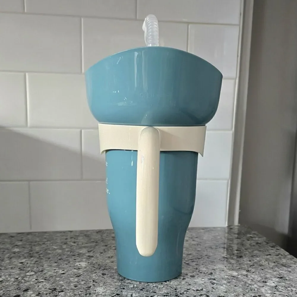 Target Snack Tumbler Sea Foam Just 1 More Episode 32.5oz Movie Night Binge 2024‎